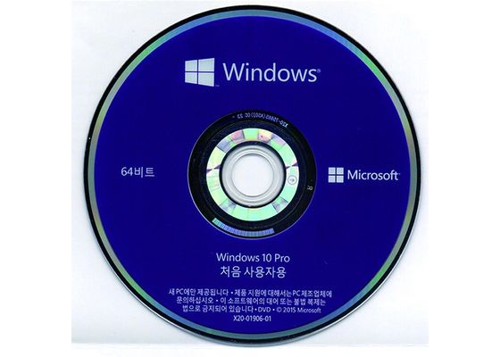 China Originele Vensters 10 Professionele Echte Systemen met 64 bits van Dvd OS leverancier